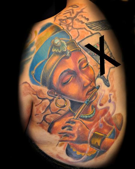 Tattoos - Egyptian Back - 66144